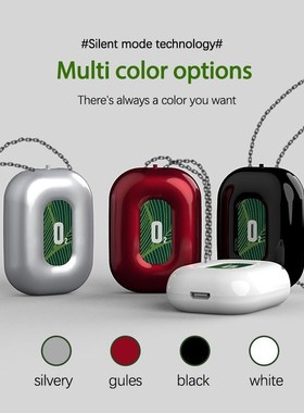 Portable Necklace Air Purifier Oxygen Bar Ozone Ionizer cle
