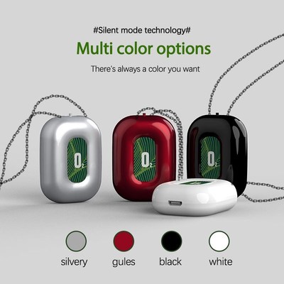 Portable Necklace Air Purifier Oxygen Bar Ozone Ionizer cle