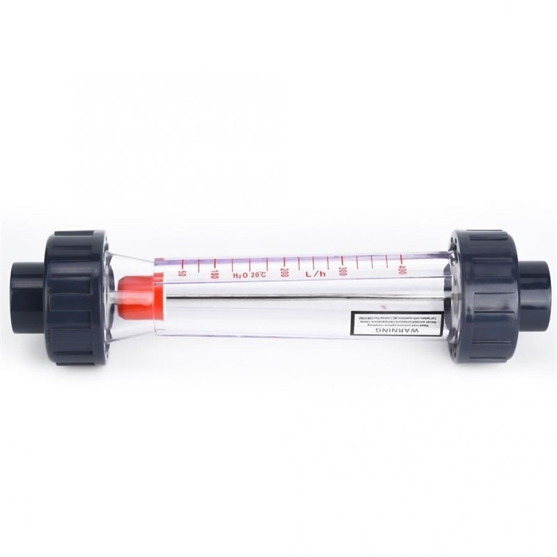 LZS-20D Flow Meter 40-400LPH Plastic Tube High Accuracy Liqu