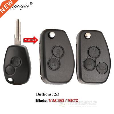 VAC102 Ne72 Modified Key Shell For Renault Renault Dacia Mod