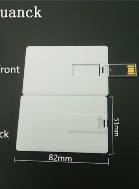 exuanck white credit card usb sticks custom photo print comp