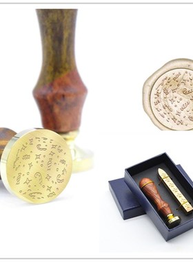 New Pine leaf pattern Wax Seal Stamp  B18 Custom sealing wax