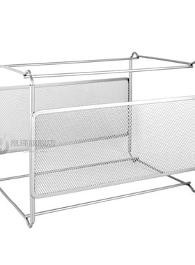 Magazine Rack File Folder Box Storage Crate Stationery Home