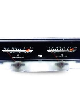 Double pointer VU Meter Stereo Amplifier Board DB Sound Leve