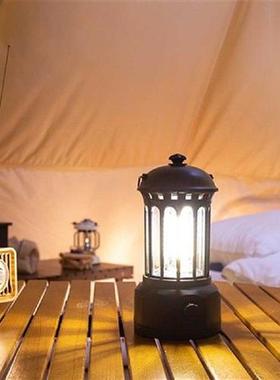 COB Emergency Light Waterproof Retro Camping Atmosphere