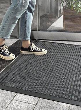 Thin Large Doormat for Entrance Door Indoor Outdoor Stripe