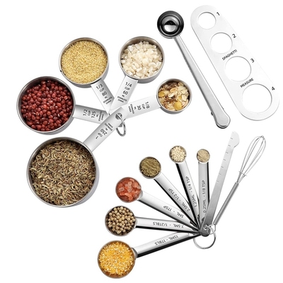 Measuring Spoons and Measuring Cups Set,Measuring Spoons
