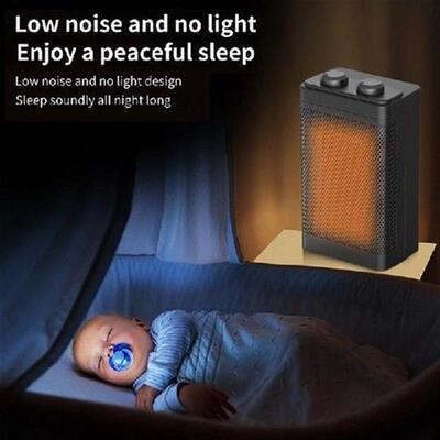 1 Piece Portable Desktop PTC Heaters Silent Warmer Machine