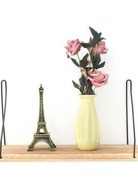 3Pcs Nordic Wall-hung Wooden Decorative Wall Shelf Sundries