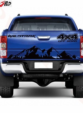 Pickup Truck Decor er Mountains 4X4 Off Road Graphics Car Ta