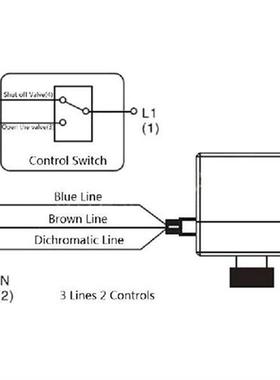 3 way motorized ball valve electric Three line two way