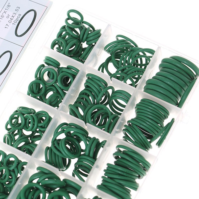530Pcs Seal O-ring Kit Repair Car Air Conditioning Rubber Se