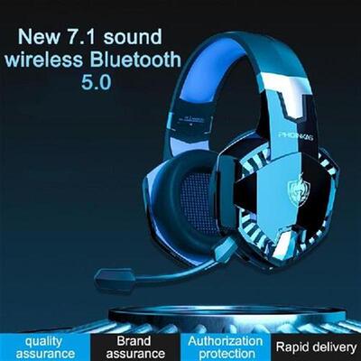 Head-mounted Gaming Headphones Headset Set Deep Bass Stereo
