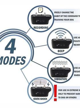 Dog Shock Collars With Remote Rechargeable Dog Training Coll