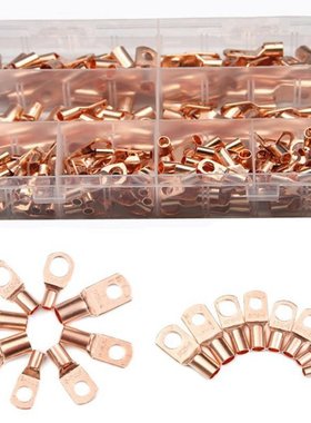 240PCS/Box Wire Lug Connector Ring SC6-25 Copper Connectors