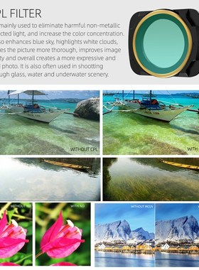 DJI Mavic Air 2 Lens Filter MCV CPL ND/PL Filters ND16 ND32