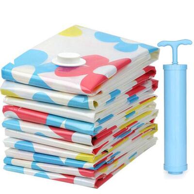 Vacuum Compression Storage Bags for Clothes Plastic Vacuum P