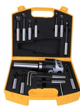 CNC Boring Cutter Set High Accuracy 40CR MT4-F1-18-12PCS Mil