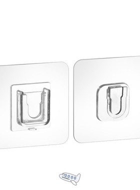 Double-Sided Adhesive Wall Hooks Hanger Strong Transparent S