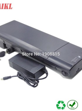 Rear rack type electric bike battery 36V 9Ah 9.6Ah lithium