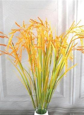 5PCS Simulation Rice Wheat Ears Artificial Plant Plastic