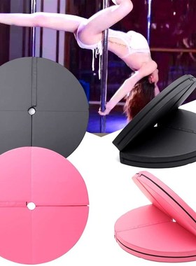 120*5-10cm Foldable Pole Dancing Protect Mat Round Yoga Mats