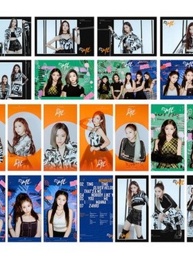 K-pop ITZY WANNABE Album Photocard Photo Card Lomo Cards Pap