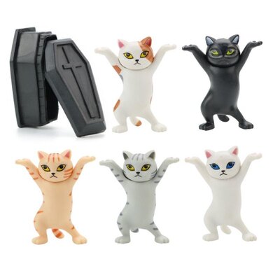 The Cat Lifted The Coffin Dancing Cat DIY Pen Holders Mobile