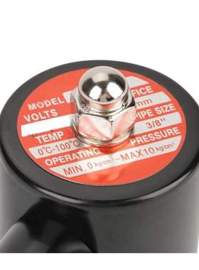 DC 12V 24V Solenoid Valve 3/8 N/C Normally Closed Electric