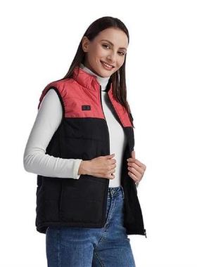 Washable Heated Vest Body Warmer Clothes 9 Areas Electric