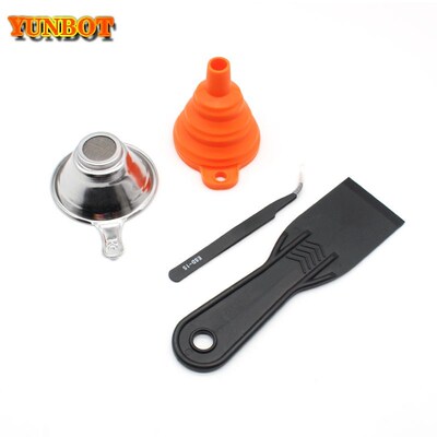 3D Printer parts Silicon Funnel Metal UV Resin Filter Cup tw