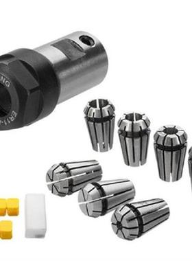 8 Pcs Turning Tool ER11A Engraving 1-7mm Durable Motor