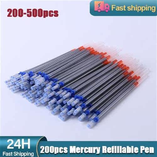 200-500pcs/lot Mercury Refillable Pen for Leather ect.