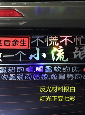 I meet you later no relationship sticker discus reflective