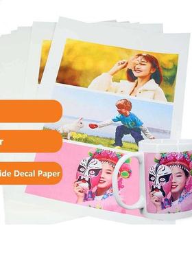 A4 Laser Clear White Water Slide Decal Transfer Paper Film