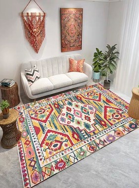 Moroccan Living Room Carpet Vintage Home Bedroom Rug Large S