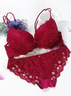 Lingerie Pink Sujetador Transparente Panties And Bra Set Und