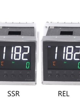 Relay SSR Output K J Pt100 PID Thermostat Din AC 100-240V Te