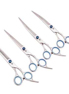 6 Inch Blue Japanese Stainless Steel Hair Cutting Thinning C