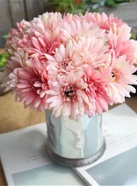 Artificial Flowers Gerbera Flower Gerbera Bouquet Holding
