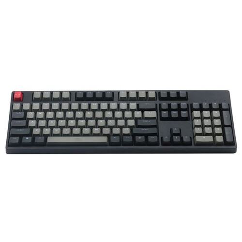 Black Gray mixed Dolch Thick PBT RGB Shot Backlit 108  Keyca