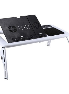 Laptop Desk Foldable Lightweight Laptop Table Bed with USB C