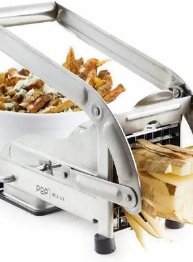 Pemotong Pengiris Kentang Baja Tahan Karat Mesin Pemotong