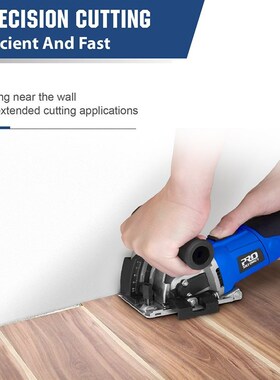 500W Mini Circular Saw 120/220V Wood Cutter 3 Blades Adjusta