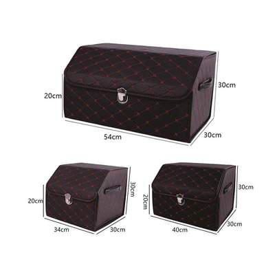 Collapsible Car Trunk Storage Box High Capacity Organizer In