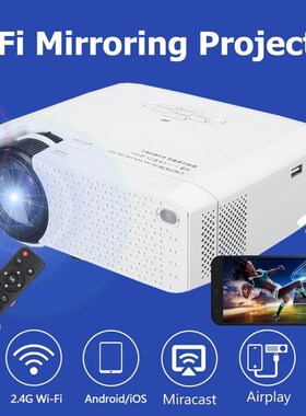 Full HD 1080P 3D LED Wifi Video Projector Mini Portable Smar