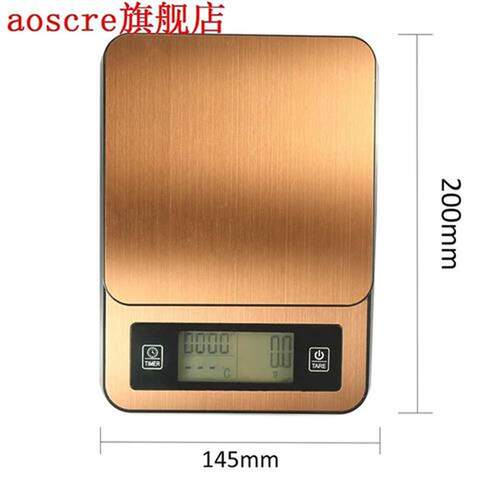 Timed Hand Made Coffee Electronic Kitchen Scales multifuncti