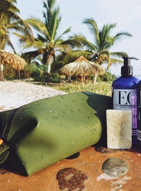 Silicone Waterproof Travel Toiletry Storage Bag Handbag Wome