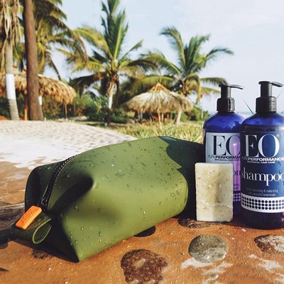 Silicone Waterproof Travel Toiletry Storage Bag Handbag Wome