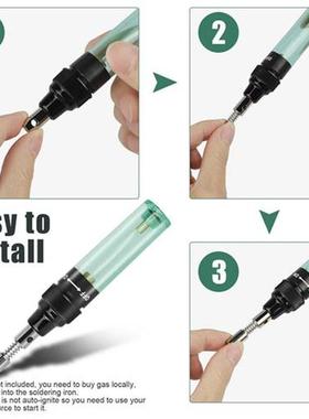 Cordless Refillable Gases Soldering Iron Pen Kit Portable Ga